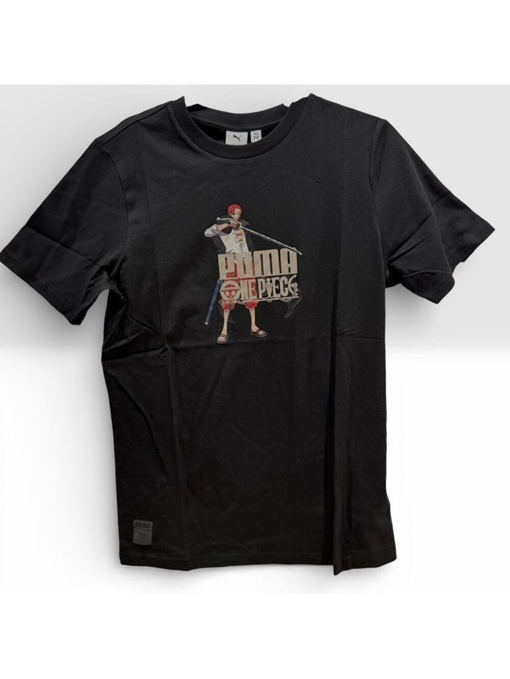Puma One Piece Shanks Graphic T-Shirt Black Men's Medium